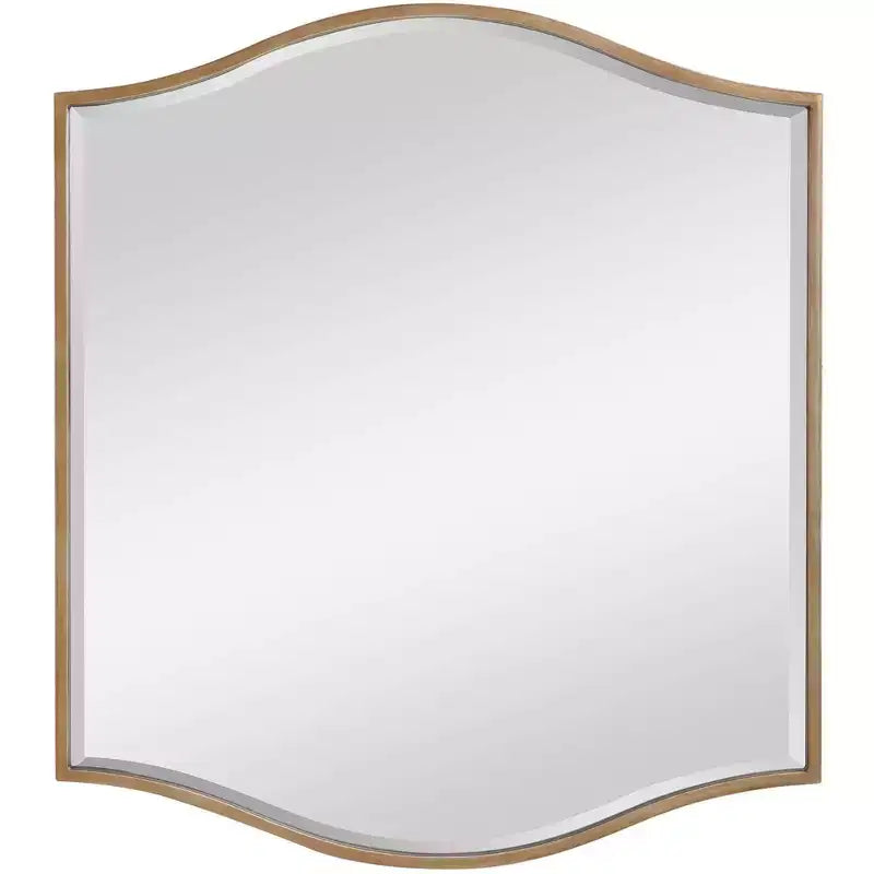 Uttermost Cerise Antique Gold 36 x 40 3/4 Wall Mirror