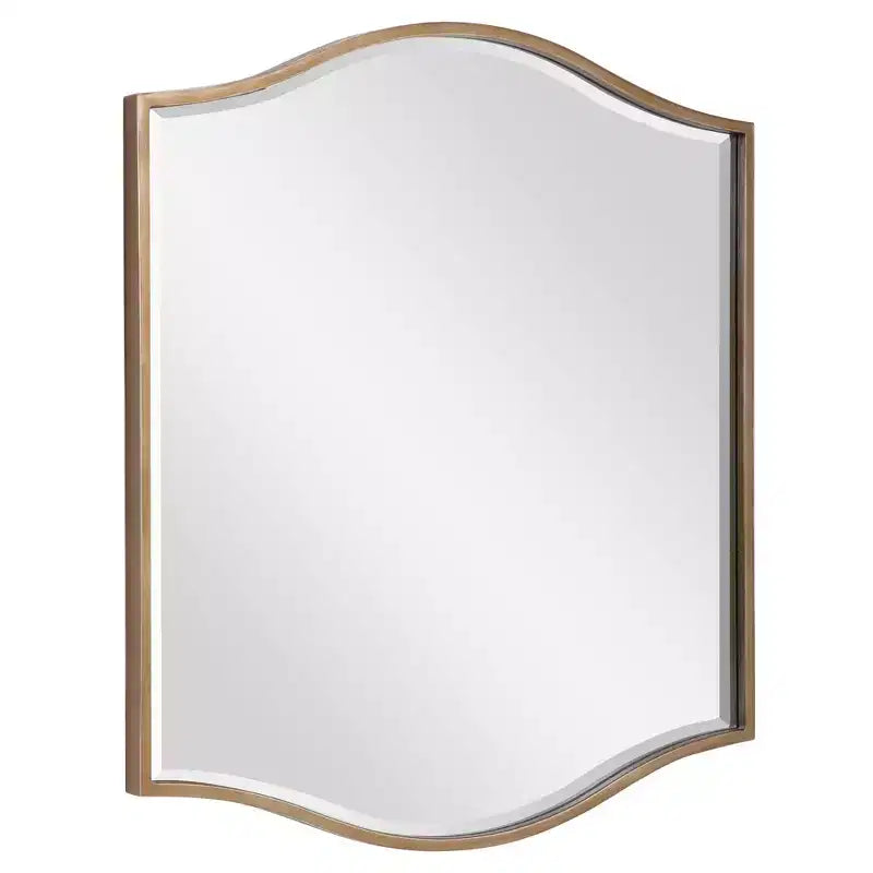 Uttermost Cerise Antique Gold 36 x 40 3/4 Wall Mirror
