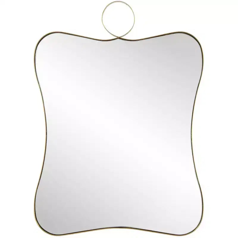 Uttermost Talia 24 x 33 Antique Brass Vanity Mirror