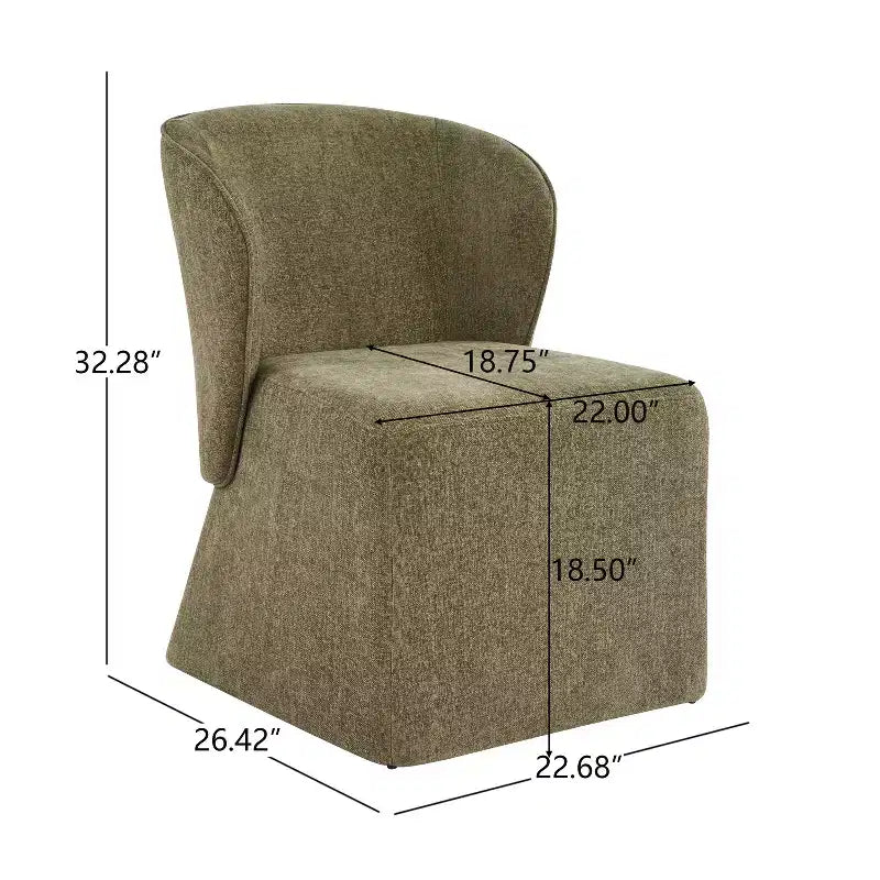 Christopher Knight Home Arthit Modern Metal Upholstered Dining Chairs with Curved Backrest (Set of 2)