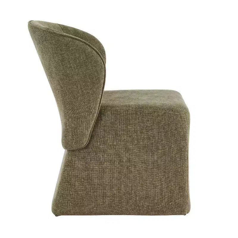 Christopher Knight Home Arthit Modern Metal Upholstered Dining Chairs with Curved Backrest (Set of 2)