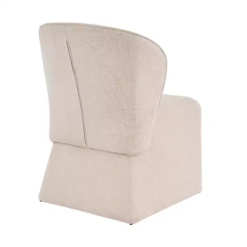 Christopher Knight Home Arthit Modern Metal Upholstered Dining Chairs with Curved Backrest (Set of 2)