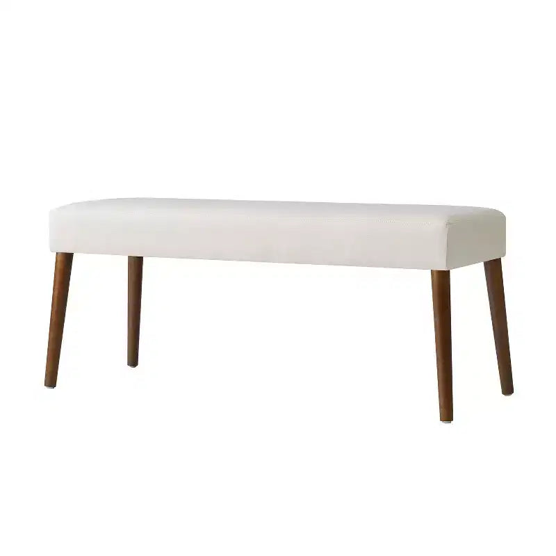 Adam Dining Bench with Solid Wood Legs and Foot Pads|ART OF LIVING DESIGNS