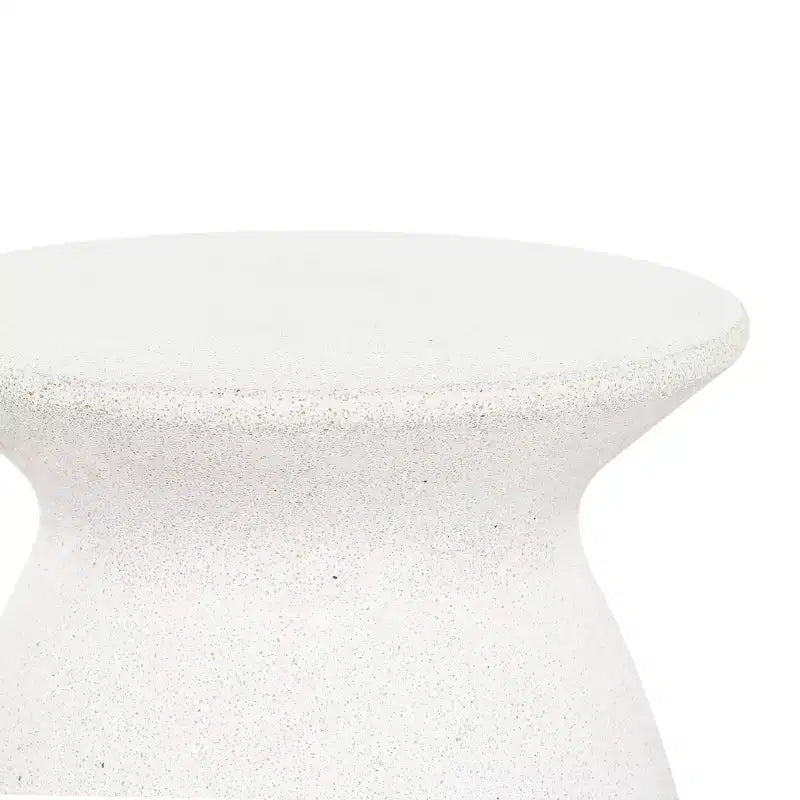 Dynah Concrete Accent Table - Indoor/Outdoor - SFV2605 - Ivory - Safavieh Couture