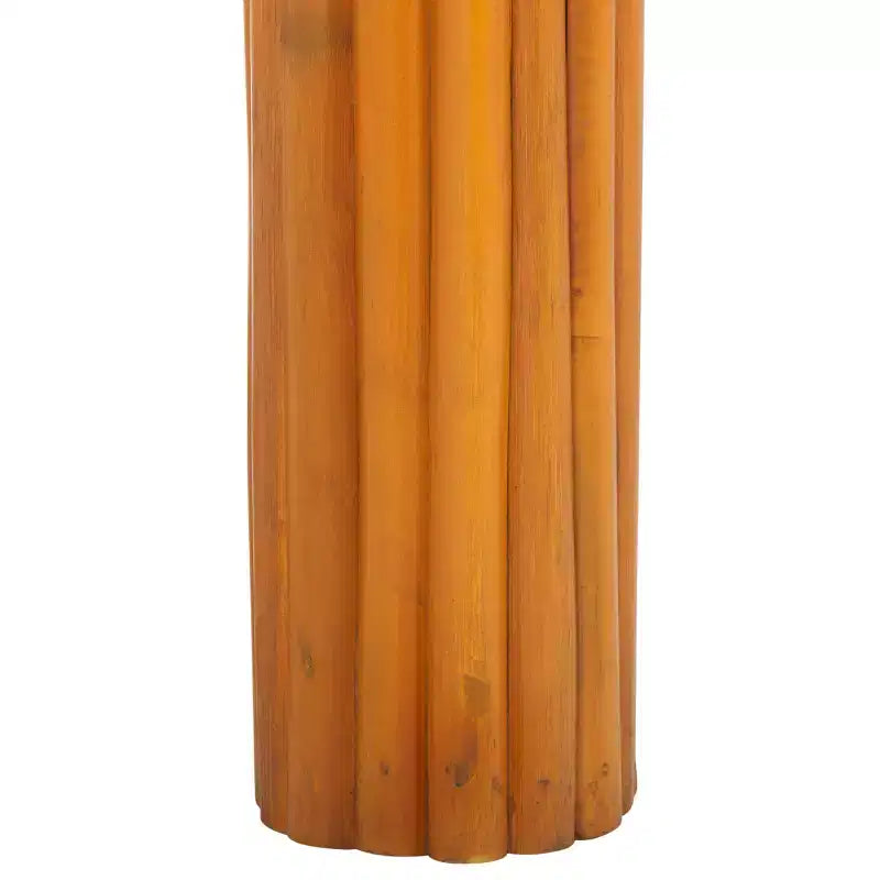 Bayard Rattan Round Accent Table - CWK3007 - Natural - Safavieh Couture