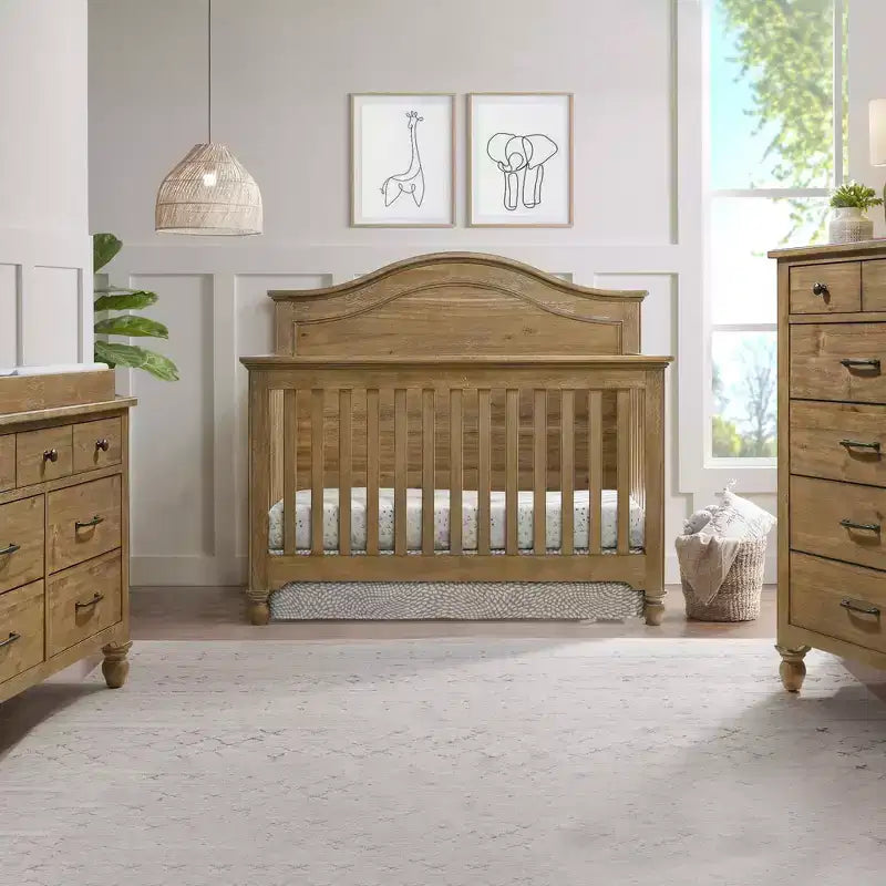 Westwood Baby | Highland Convertible Crib - Sand Dune