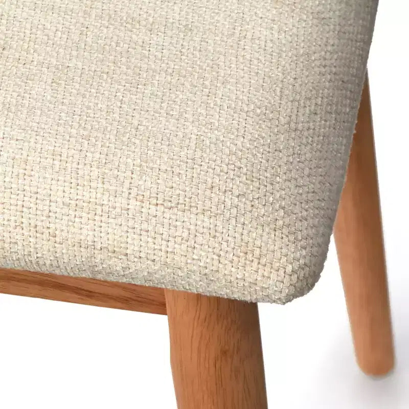 Buylateral Newington Mid Century Modern Bench Light Oak Beige