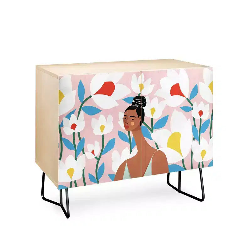 Maritza Lisa Boho Top Knot Credenza - Deny Designs