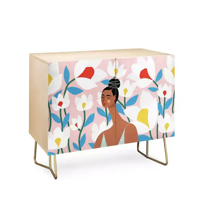 Maritza Lisa Boho Top Knot Credenza - Deny Designs