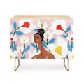 Maritza Lisa Boho Top Knot Credenza - Deny Designs