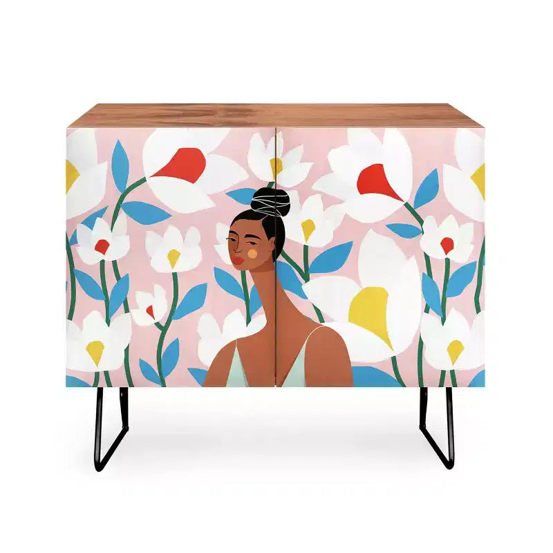 Maritza Lisa Boho Top Knot Credenza - Deny Designs